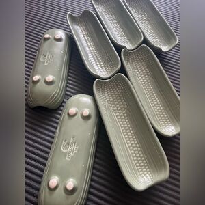 7 Vintage Pfalzgraff corn dishes